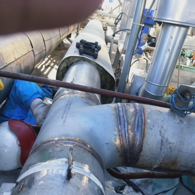 现场管道焊接全氩焊缝